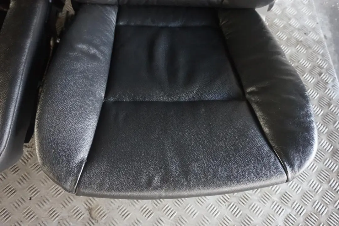 Leather Interior Front Seats Driver Passenger Side to BMW 5 SERIES E60 E61 Black with Part number E60 E61 Black Leather Front Seats BMW 5 SERIES E60 E61 Black Leather Interior Front Seats Driver Passenger Side - SKU E60 E61 Black Leather Front Seats - Part number E60 E61 Black Leather Front Seats