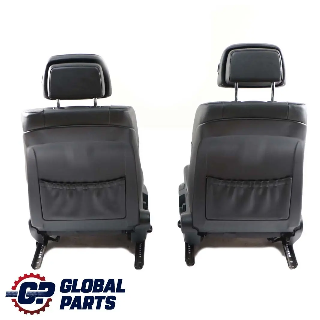 Leather Front Sport Seats Driver Passenger Side to BMW 5 Series E60 E61 LCI Black with Part number E60 E61 LCI Black Leather Sport Front Seats BMW 5 Series E60 E61 LCI Black Leather Front Sport Seats Driver Passenger Side - SKU E60 E61 LCI Black Leather Sport Front Seats - Part number E60 E61 LCI Black Leather Sport Front Seats