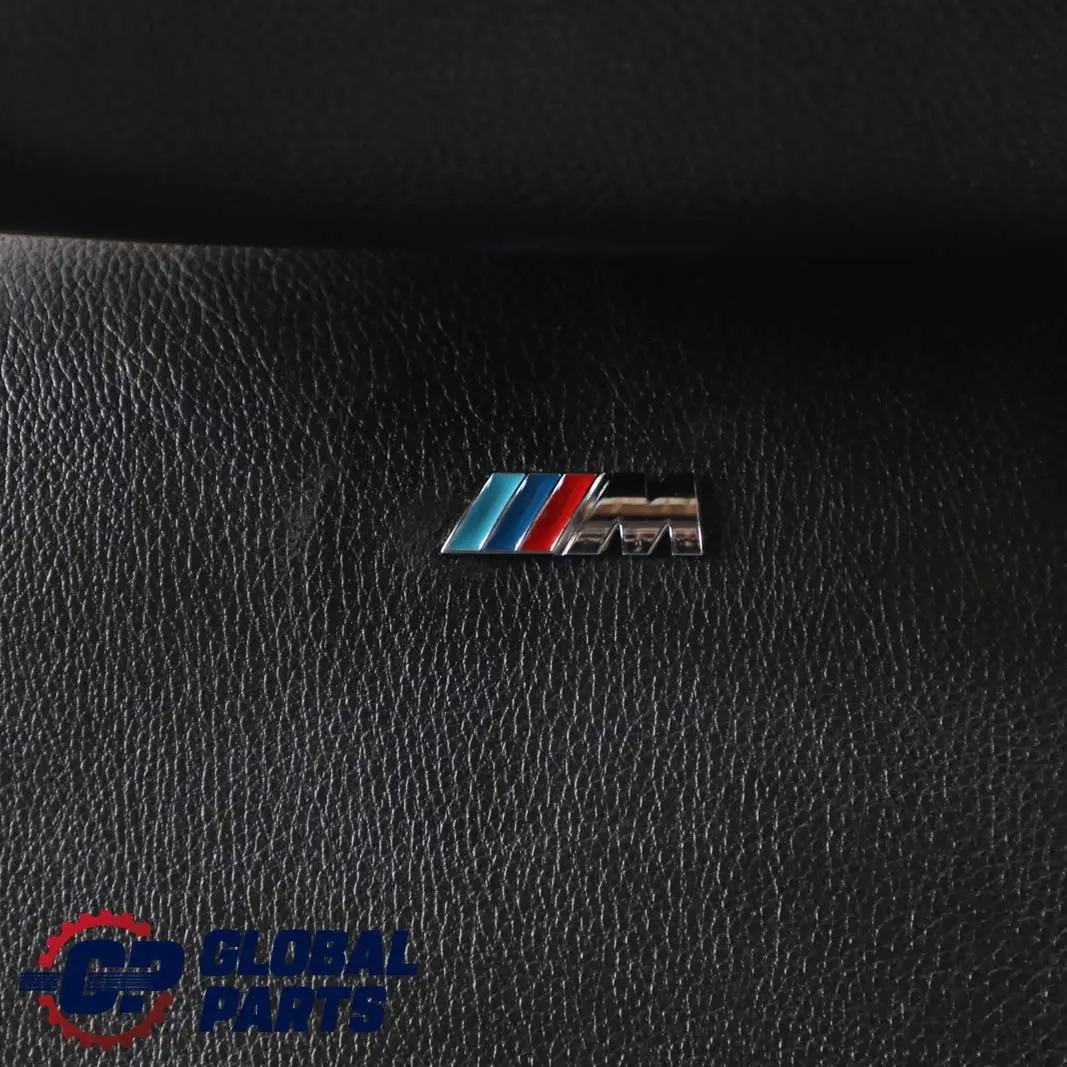 BMW 5 Series E60 E61 LCI Black Leather Front Sport Seats Driver Passenger Side - SKU E60 E61 LCI Black Leather Sport Front Seats - Part number E60 E61 LCI Black Leather Sport Front Seats