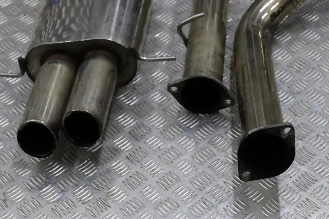 Exhaust Rear Silencer Back Box Muffler Conversion Kit Set to BMW E60 530d Sport with Part number E60 Exhaust Kit BMW E60 530d Sport Exhaust Rear Silencer Back Box Muffler Conversion Kit Set - SKU E60 Exhaust Kit - Part number E60 Exhaust Kit