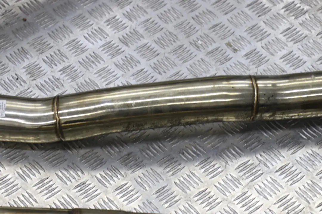 Exhaust Rear Silencer Back Box Muffler Conversion Kit Set to BMW E60 530d Sport with Part number E60 Exhaust Kit BMW E60 530d Sport Exhaust Rear Silencer Back Box Muffler Conversion Kit Set - SKU E60 Exhaust Kit - Part number E60 Exhaust Kit