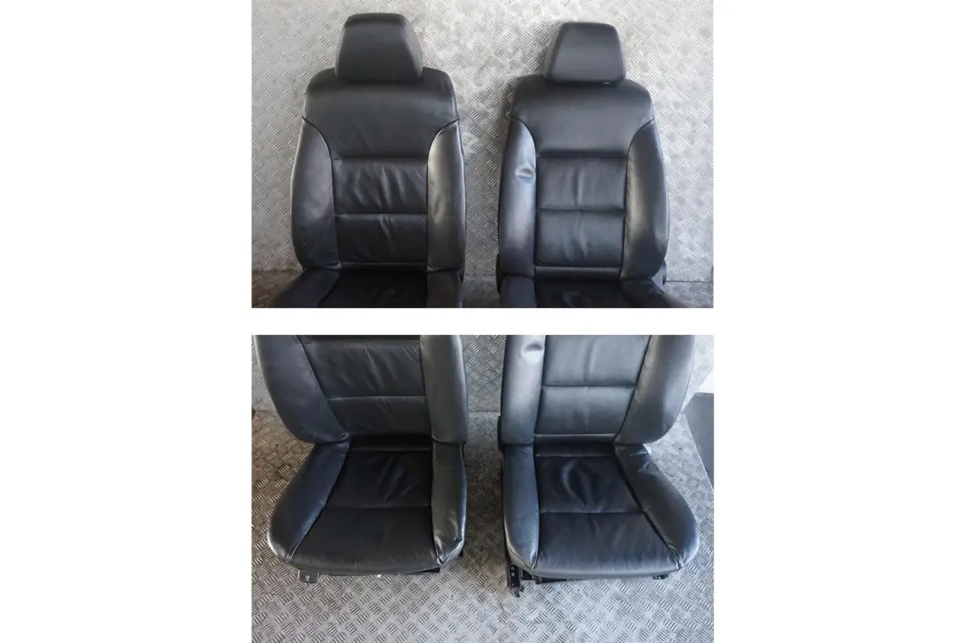 *BMW 5 er Sitzheizung Schwarz Leder Sitze Innensitze + Türverkleidung für mit Teilenummer e60 *BMW 5 er Sitzheizung Schwarz Leder Sitze Innensitze + Türverkleidung - SKU E60 Heated Black Leather Seats-1 - Teilenummer e60