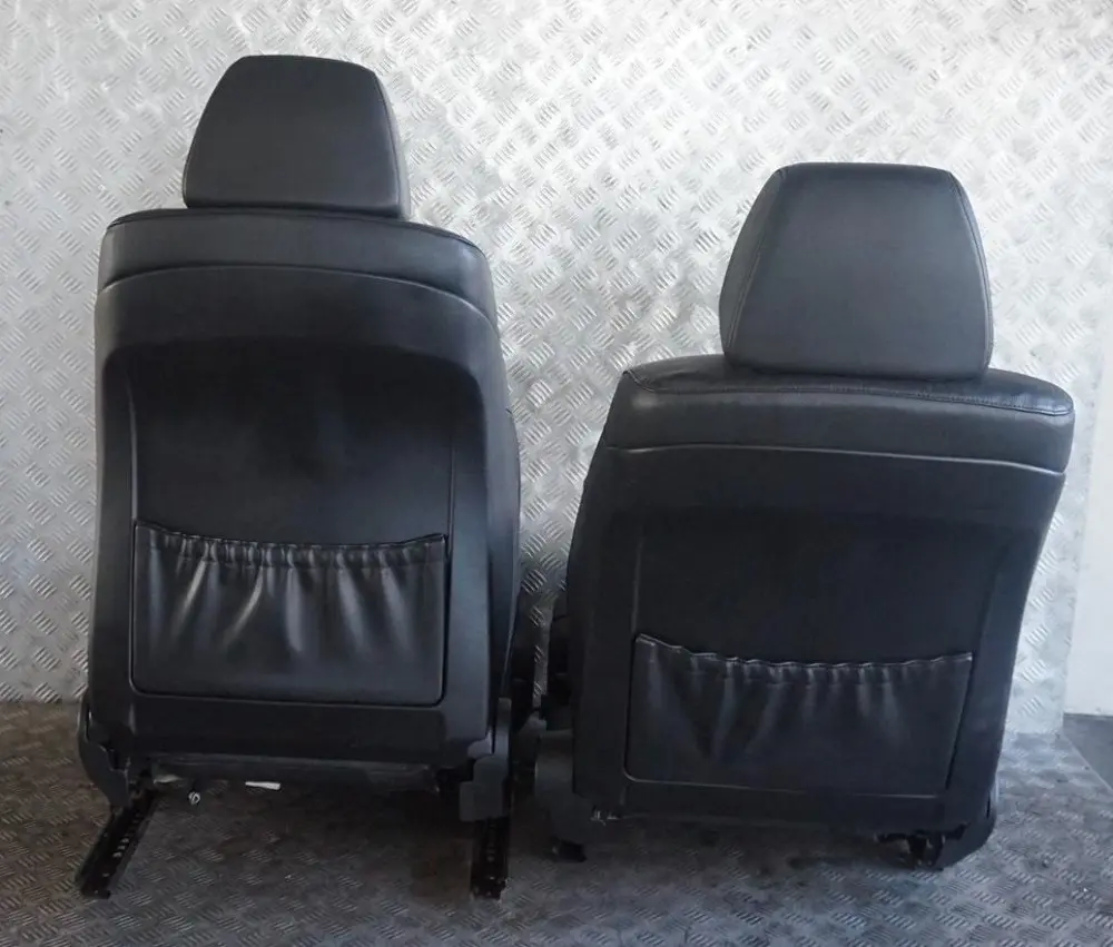  *BMW 5 er Sitzheizung Schwarz Leder Sitze Innensitze + Türverkleidung - SKU E60 Heated Black Leather Seats-1 - Teilenummer e60
