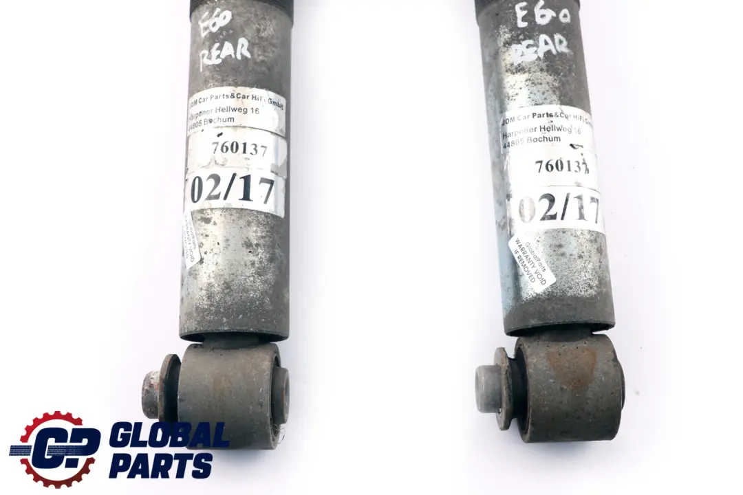  *BMW 5 E60 Vorne Hinten Links Rechts JOM Tieferlegung Federbein Stoßdämpfer Se - SKU E60 JOM Rear Shock Absorber Set - Teilenummer E60 JOM Rear Shock Absorber Set