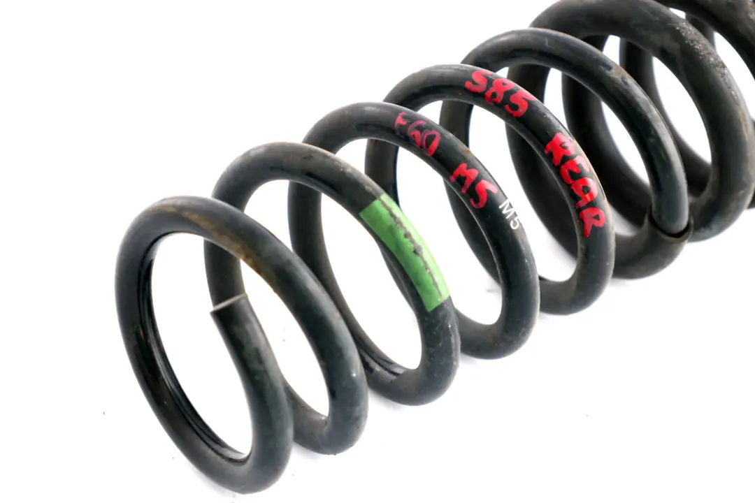 Suspension Coil Spring Left Right N/O/S to BMW 5 Series E60 M5 S85 Rear with Part number E60 M5 S85 COIL SPRING BMW 5 Series E60 M5 S85 Rear Suspension Coil Spring Left Right N/O/S - SKU E60 M5 S85 COIL SPRING - Part number E60 M5 S85 COIL SPRING
