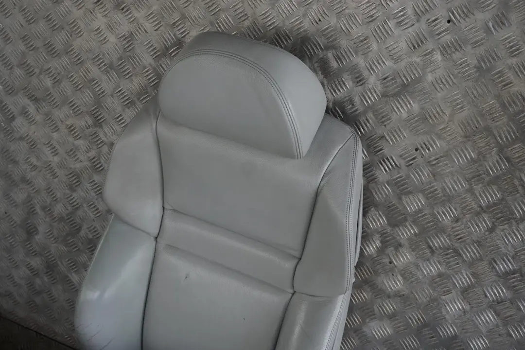 BMW E60 M5 Silverstone Leather Front Right O/S Sport Seats Multifunction - SKU E60 M5 Silverstone Leather Sport Front Seats - Part number E60 M5 Silverstone Leather Sport Front Seats