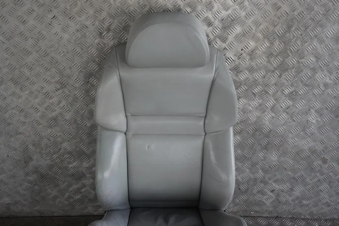 BMW E60 M5 Silverstone Leather Front Right O/S Sport Seats Multifunction - SKU E60 M5 Silverstone Leather Sport Front Seats - Part number E60 M5 Silverstone Leather Sport Front Seats