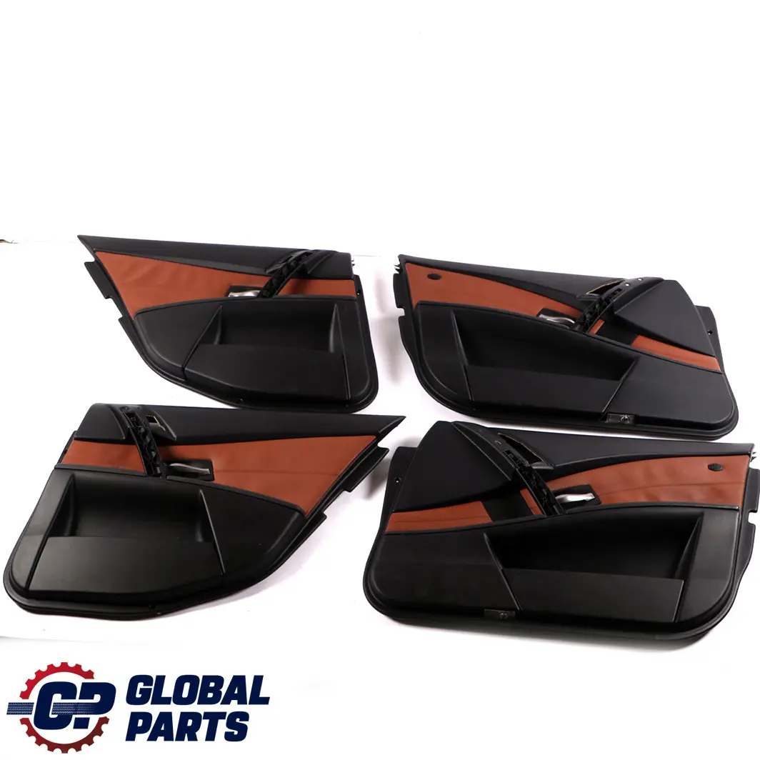 Brown Leather Interior Seats Set Seat With Door Cards to BMW Saloon Sport with Part number E60 BMW Saloon Sport Brown Leather Interior Seats Set Seat With Door Cards - SKU E60 Sport Brown Leather Seat Set - Part number E60
