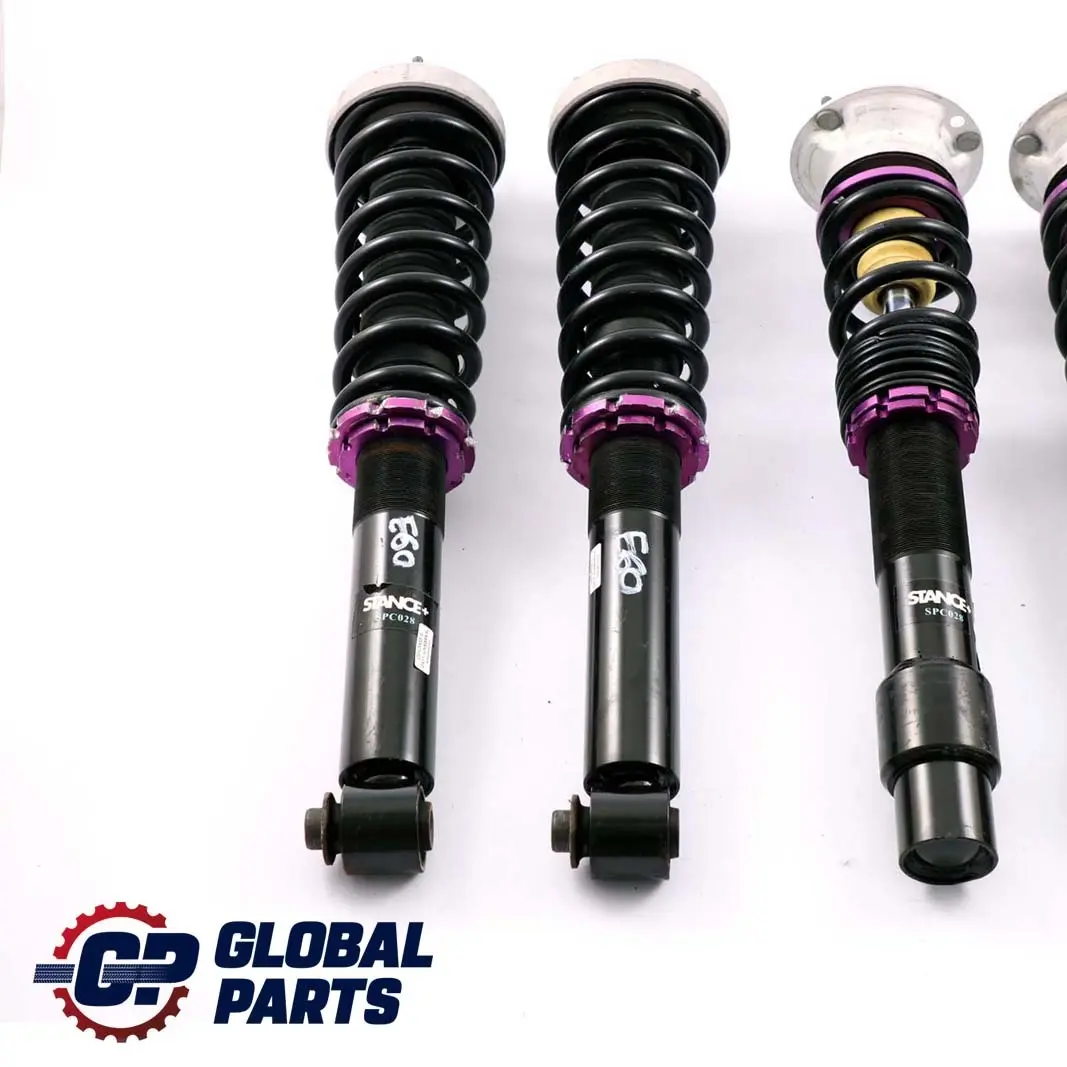 BMW 5 E60 Stance+ Vorne Hinten Links Rechts Federbein Stoßdämpfer Set - SKU E60 Stance+ Shock Absorber Set - Teilenummer E60 Stance+ Shock Absorber Set