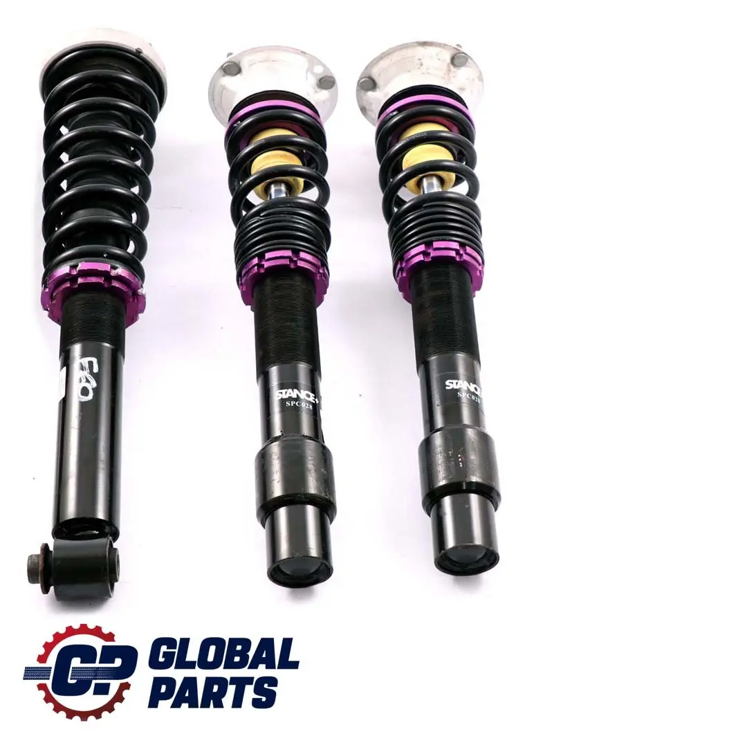 Stance+ Front Rear Left Right Suspension N/O/S Shock Absorber Set to BMW 5 E60 with Part number E60 Stance+ Shock Absorber Set BMW 5 E60 Stance+ Front Rear Left Right Suspension N/O/S Shock Absorber Set - SKU E60 Stance+ Shock Absorber Set - Part number E60 Stance+ Shock Absorber Set