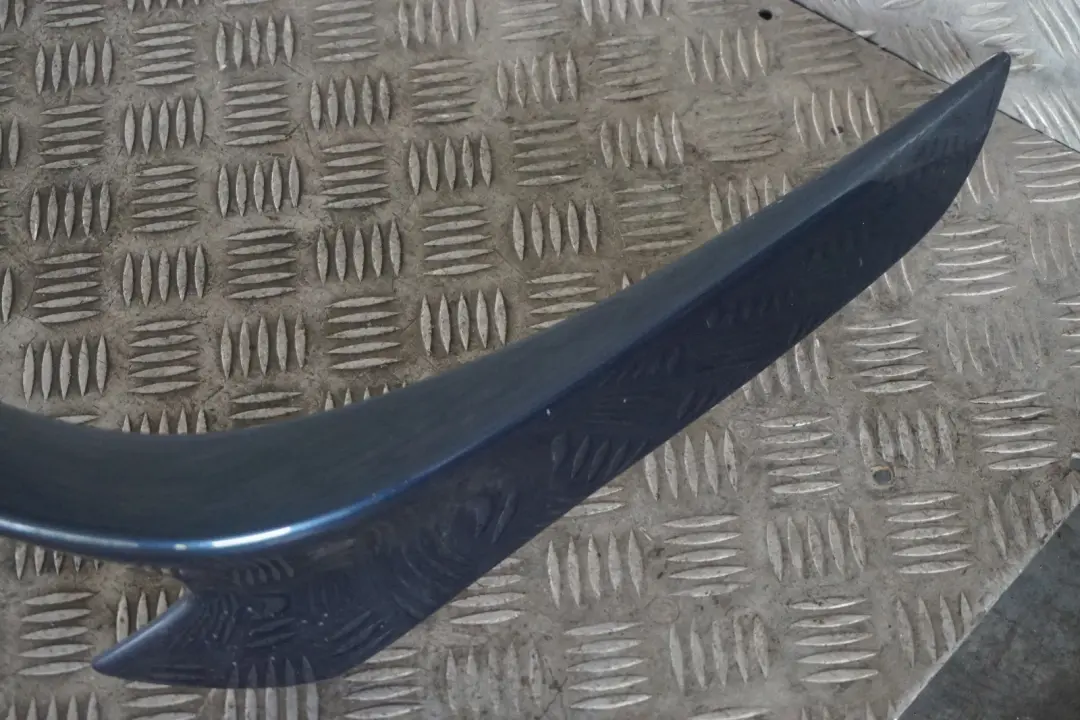 BMW 7 Series Rear Trunk Lid Spoiler Tailgate Toledoblau Blue - SKU E65 AC Schnitzer - Part number E65 AC Schnitzer