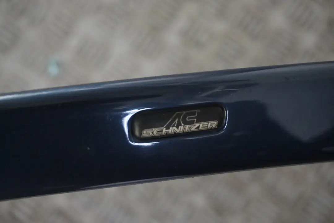 BMW 7 Series Rear Trunk Lid Spoiler Tailgate Toledoblau Blue - SKU E65 AC Schnitzer - Part number E65 AC Schnitzer