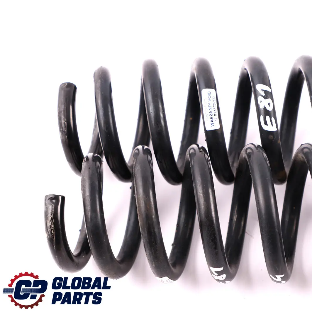 Hinten Links Rechts Schraubenfedersatz BMW 1 er - SKU E81 L4 Rear Coil Spring Set - Teilenummer E81 L4