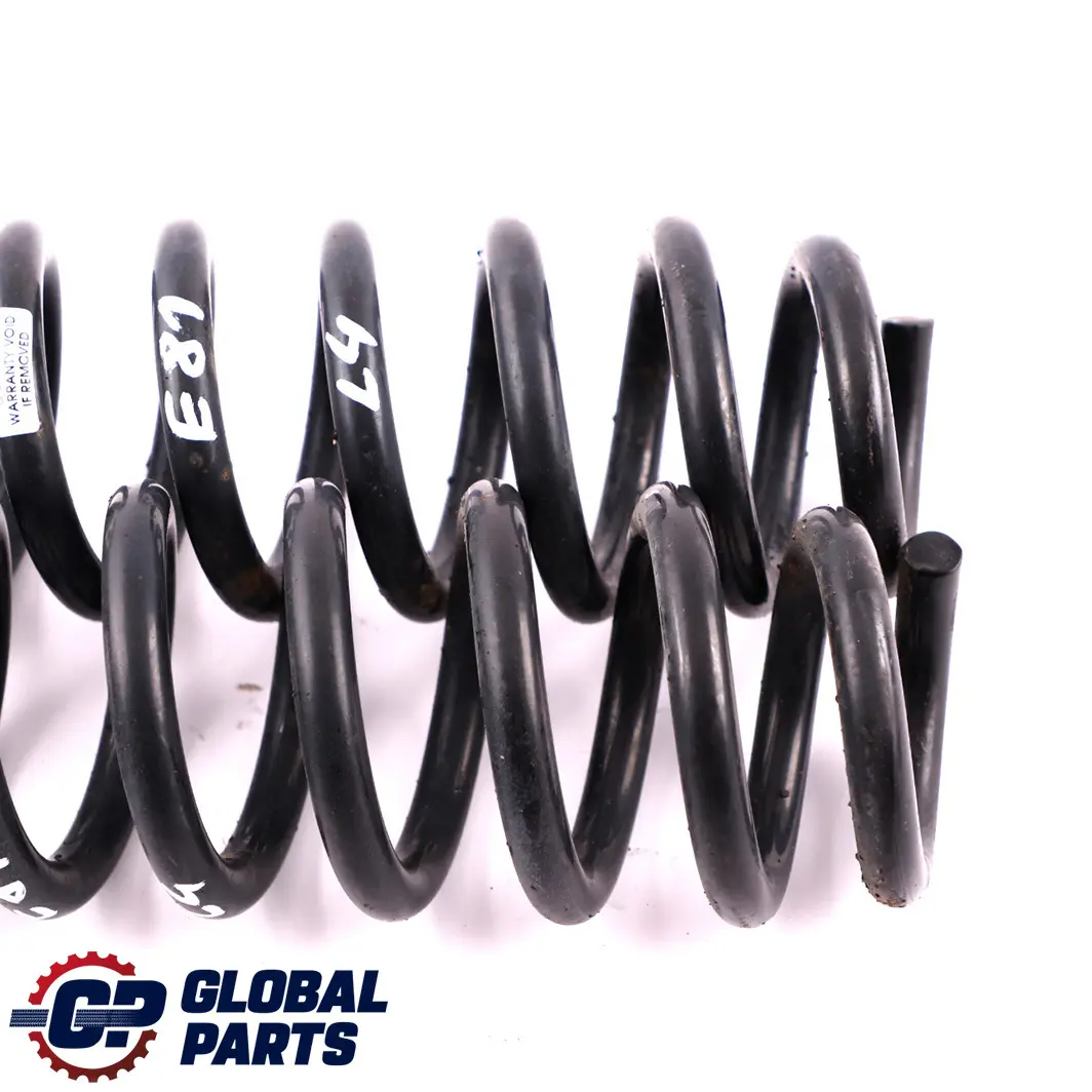Hinten Links Rechts Schraubenfedersatz BMW 1 er - SKU E81 L4 Rear Coil Spring Set - Teilenummer E81 L4