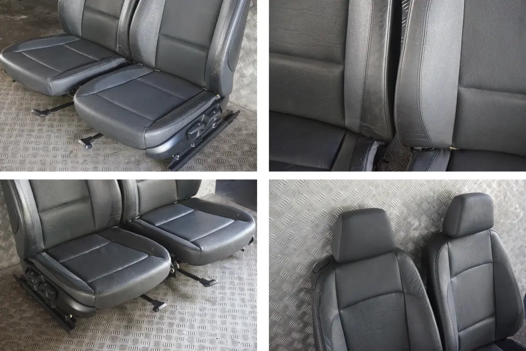 BMW 1 Series Interior with Airbag and Door Cards - SKU E81 Seats Black Leather - Part number E81