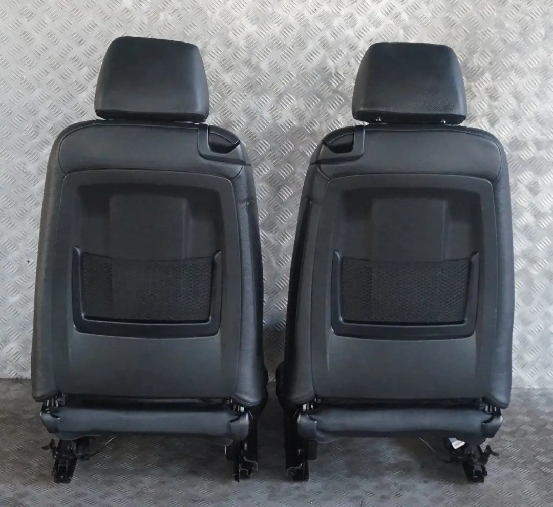  *BMW 1 er E81 M Sport Black Schwarz Leder Innensitze Sitze + Türverkleidung - SKU E81 Sport Seats Black Leather-1 - Teilenummer E81 Sport Seats Black Leather
