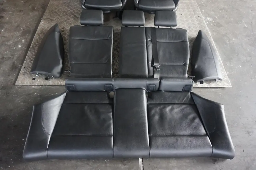 Heated M Sport Seats Black Leather Interior with Airbag and Door Cards to BMW with Part number E81 BMW Heated M Sport Seats Black Leather Interior with Airbag and Door Cards - SKU E81 Sport Seats Black Leather-2 - Part number E81