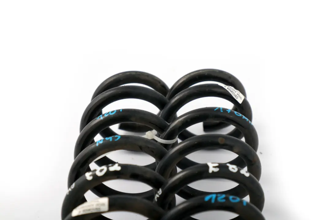 BMW E82 Coupe A9 Hinten Links Rechts Spiralfedern Satz - SKU E82 A9 Rear Coil Spring Set - Teilenummer E82 A9