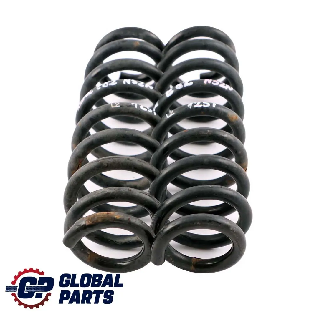 BMW 1 er E82 Coupe 123d N47S L2 M Sport Hinten Links Rechts Schraubenfedersatz - SKU E82 123d N47S Rear Coil Spring Set - Teilenummer BMW 1 Series E82 Coupe 123d N47S L2 M Sport