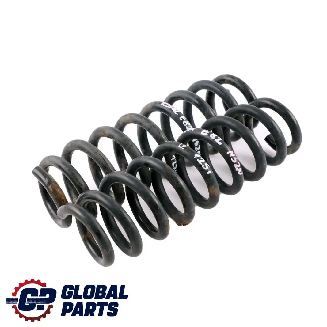 Left Right Coil Spring Set to Rear with Part number BMW 1 Series E82 Coupe 123d N47S L2 M Sport Rear Left Right Coil Spring Set - SKU E82 123d N47S Rear Coil Spring Set - Part number BMW 1 Series E82 Coupe 123d N47S L2 M Sport