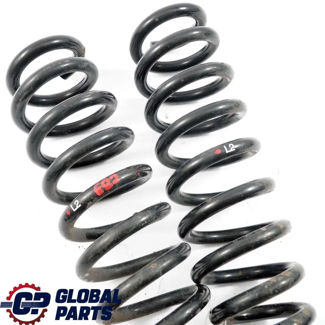  *BMW 1 er E82 Coupe L2 Hinten Links Rechts Schraubenfedersatz - SKU E82 L2 Rear Coil Spring Set - Teilenummer E82 L2 Rear Coil Spring
