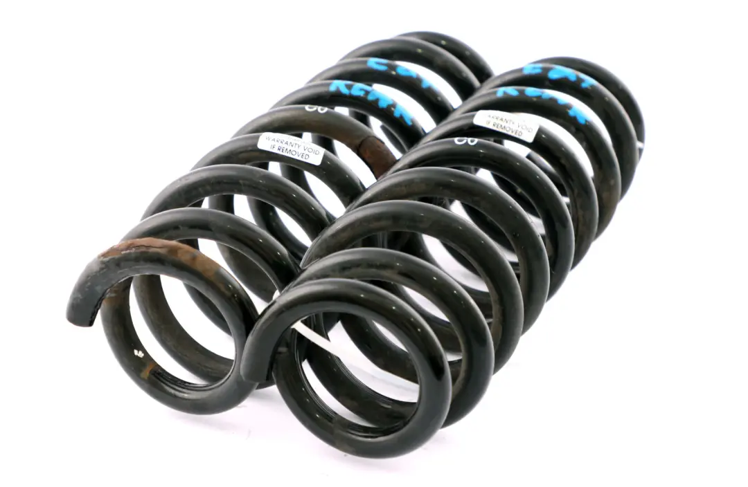 BMW 1 Series E87 E87N LCI Rear Left Right Coil Spring Set C0 N/O/S - SKU E87-C0 - Part number E87 C0