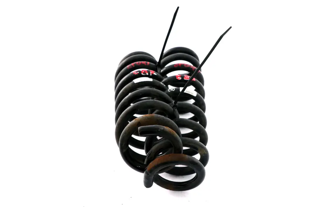 BMW 1 Series E87 E87N LCI Rear Left Right Sport Coil Spring Set D0 N/O/S - SKU E87 D0 - Part number E87 D0