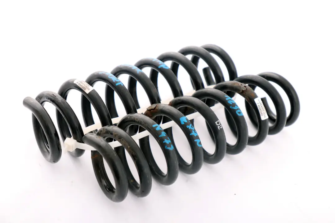 BMW E87 LCI 123d N47S D2 M Sport Rear Left Right Coil Spring Set - SKU E87-LCI-123d-N47S-Rear-Coil-Spring-Set - Part number BMW 1 Series E82 Coupe 123d N47S L2 M Sport