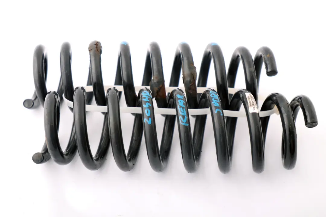 BMW E87 LCI 123d N47S D2 M Sport Rear Left Right Coil Spring Set - SKU E87-LCI-123d-N47S-Rear-Coil-Spring-Set - Part number BMW 1 Series E82 Coupe 123d N47S L2 M Sport