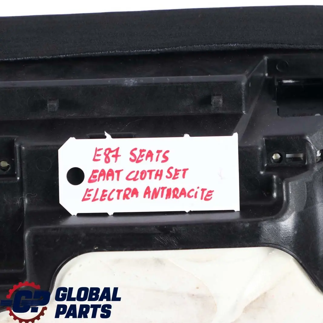 BMW Cloth Fabric Elektra Interior Seats Front Rear Seat with Door Cards - SKU E87 LCI Seats Cloth Set Elektra (EAAT) - Part number E87 LCI