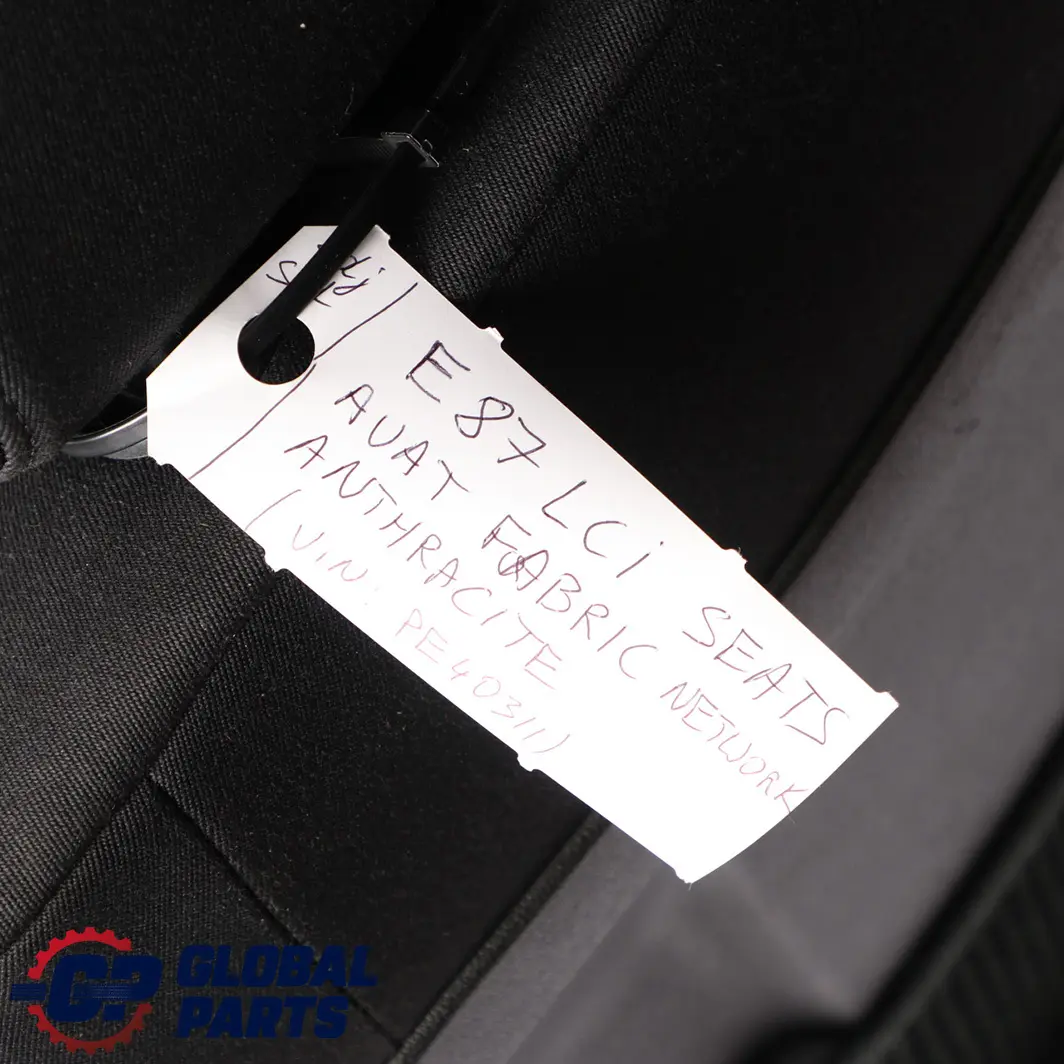 Cloth Fabric Network Interior Seats Front Rear Seat with Door Cards to BMW with Part number E87 LCI BMW Cloth Fabric Network Interior Seats Front Rear Seat with Door Cards - SKU E87 LCI Seats Cloth Set Network (AUAT) - Part number E87 LCI