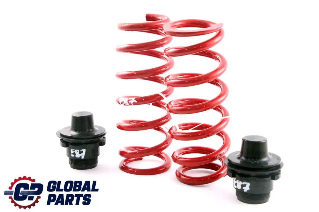 Left Right N/O/S Coil Spring Set to BMW 1 Series Rear with Part number E87 Raceland BMW 1 Series Rear Left Right N/O/S Coil Spring Set - SKU E87 Raceland - Part number E87 Raceland