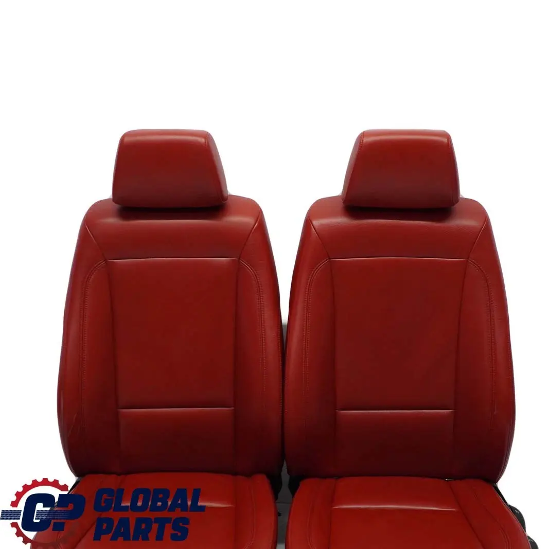 Leather Interior Seats with Airbag and Door Cards to BMW Red with Part number E87 LCI BMW Red Leather Interior Seats with Airbag and Door Cards - SKU E87 Red Leather Seats - Part number E87 LCI
