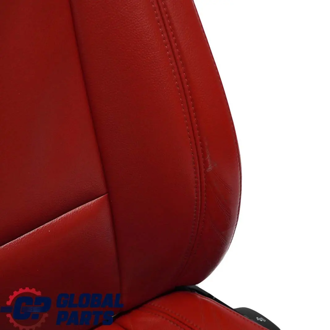 BMW Rot Leder Innensitze Sitz Sitze + Türverkleidung - SKU E87 Red Leather Seats - Teilenummer E87 LCI