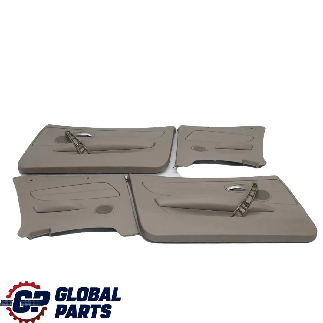 Beige Leather Interior Seats Seat with Airbag and Door Cards to BMW 1 Series with Part number E88 BMW 1 Series Beige Leather Interior Seats Seat with Airbag and Door Cards - SKU E88 Beige Leather Seats - Part number E88