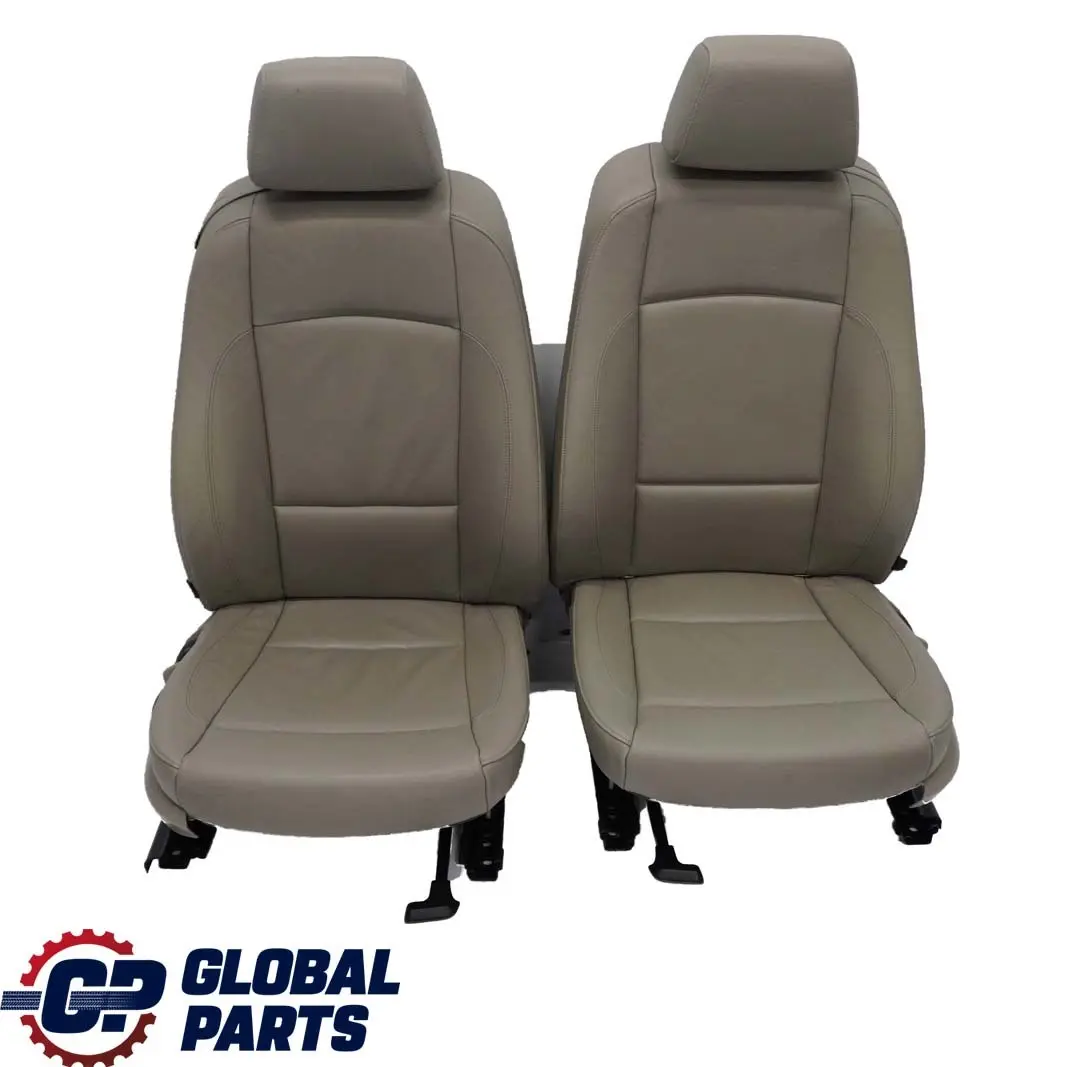 BMW Cabrio Fotel prawy lewy kanapa skóra beige - SKU E88 Beige Leather Seats - Numer Części E88