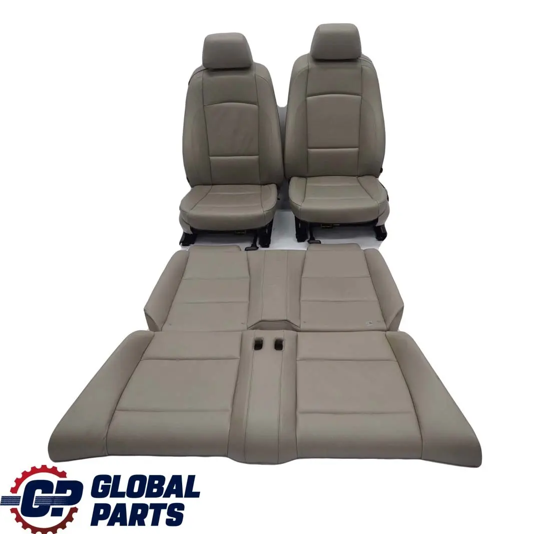 Beige Leather Interior Seats Seat with Airbag and Door Cards to BMW 1 Series with Part number E88 BMW 1 Series Beige Leather Interior Seats Seat with Airbag and Door Cards - SKU E88 Beige Leather Seats - Part number E88