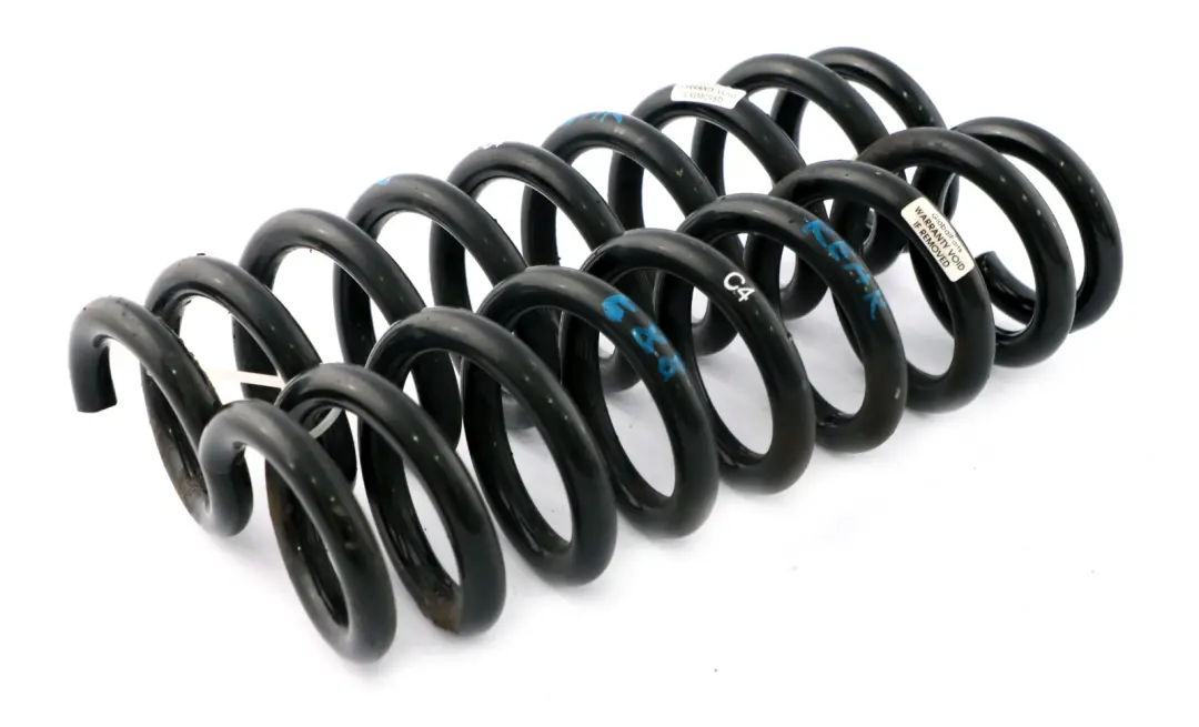 BMW E88 Cabrio C4 Hinten Links Rechts Schraubenfeder Aufhängung Satz - SKU E88 C4 Rear Coil Spring Set - Teilenummer E88 C4