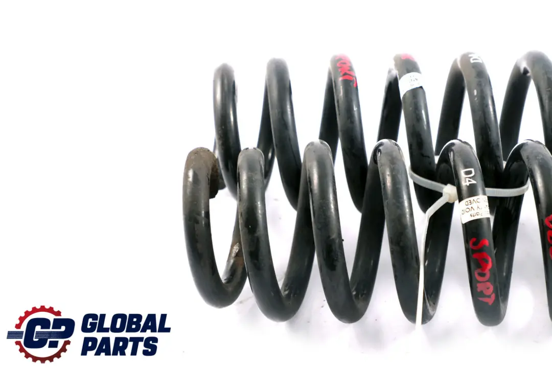 BMW Rear Left Right Sport Coil Spring Suspension Set - SKU E88 D4 Sport Rear Coil Spring Set - Part number E88 D4