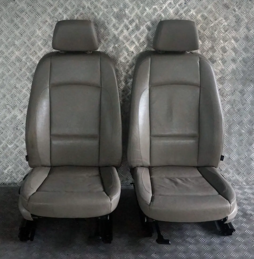 Heated Beige Leather Interior Seats with Airbag and Door Cards to BMW 1 Series with Part number E88 BMW 1 Series Heated Beige Leather Interior Seats with Airbag and Door Cards - SKU E88 Heated Beige Leather Seats - Part number E88