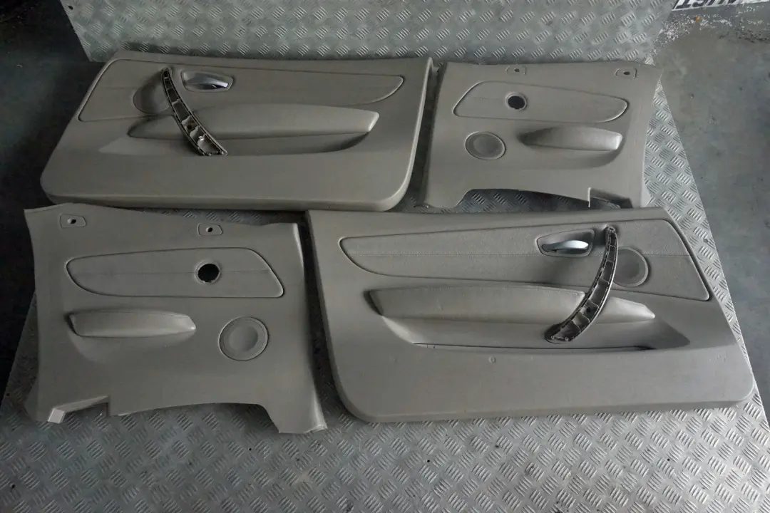 BMW 1 Series Heated Beige Leather Interior Seats with Airbag and Door Cards - SKU E88 Heated Beige Leather Seats - Part number E88