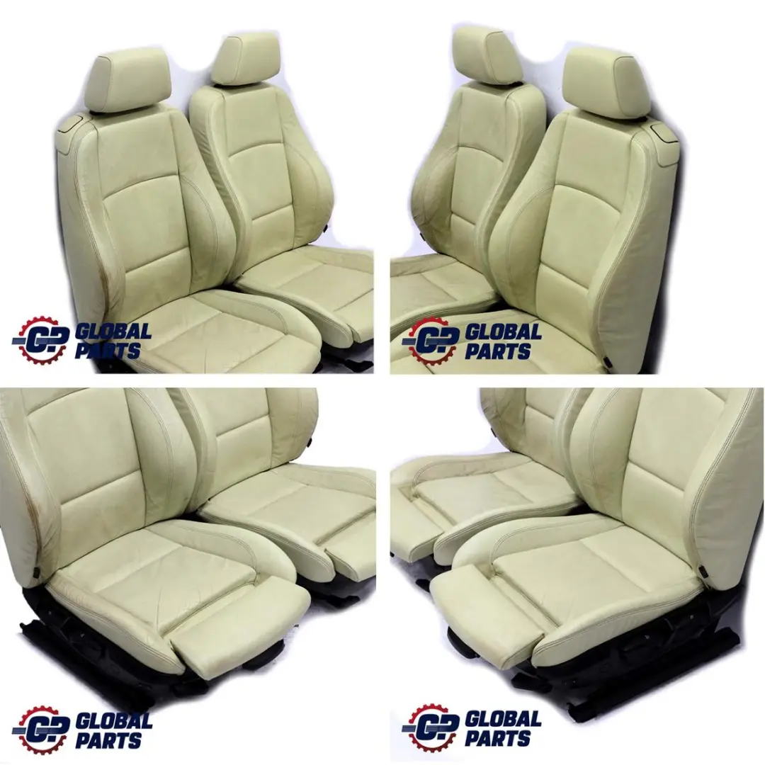 Heated M Sport Lemon Leather Interior Seats Door Card to BMW Convertible Cabrio with Part number E88 BMW Convertible Cabrio Heated M Sport Lemon Leather Interior Seats Door Card - SKU E88 M Sport Lemon Leather Seats - Part number E88