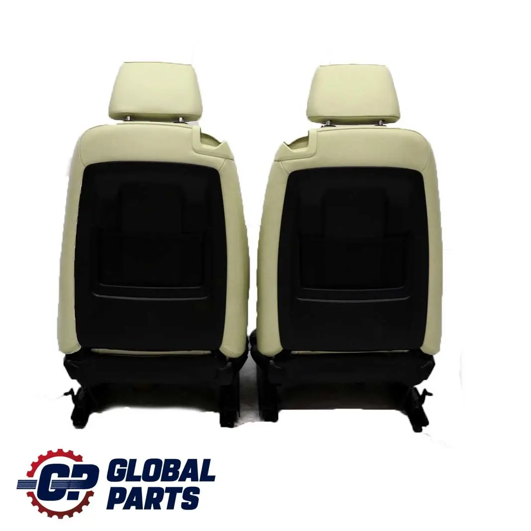 BMW Convertible Cabrio Heated M Sport Lemon Leather Interior Seats Door Card - SKU E88 M Sport Lemon Leather Seats - Part number E88