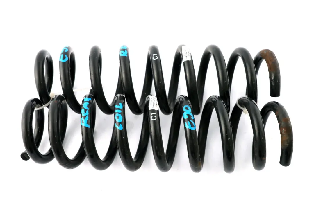 BMW Posteriore Sinistra Destra Schraubenfedersatz - SKU E90 C1 Rear Coil Spring Set - Numero di parte E90 C1