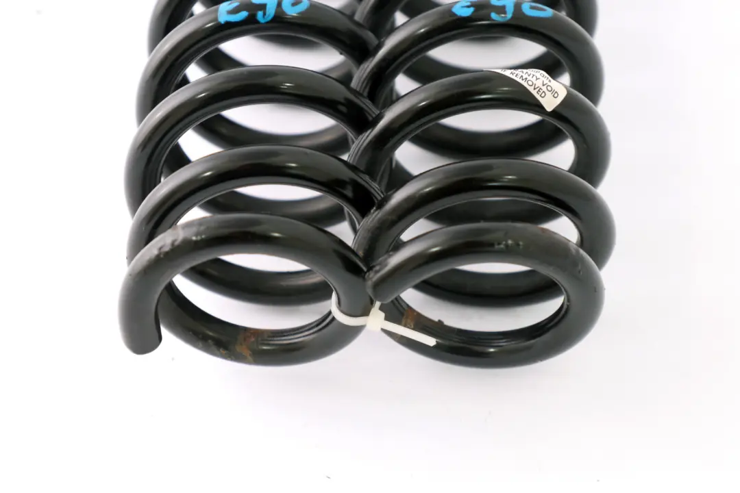 BMW 3er E90 Federung Hinten Links Rechts Fahrwerksfeder D1 Satz - SKU E90 D1 - Teilenummer E90 D1