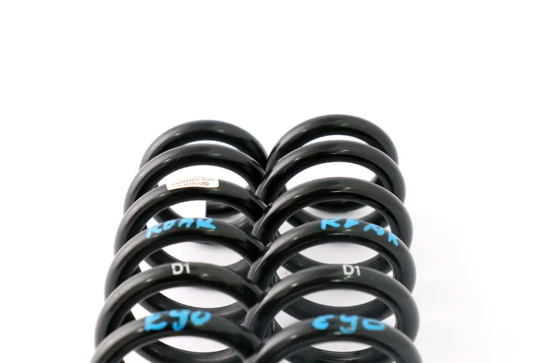 Suspension Rear Left Right Coil Spring D1 Set N/O/S to BMW 3 Series E90 with Part number E90 D1 BMW 3 Series E90 Suspension Rear Left Right Coil Spring D1 Set N/O/S - SKU E90 D1 - Part number E90 D1