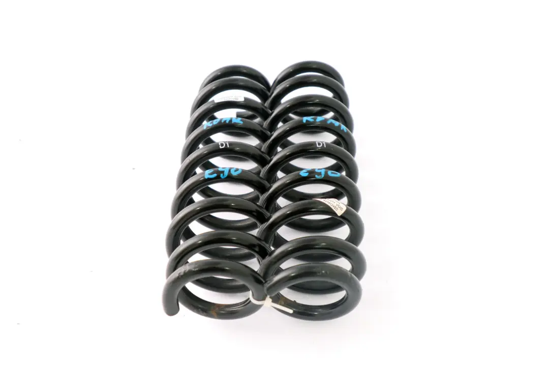 Suspension Rear Left Right Coil Spring D1 Set N/O/S to BMW 3 Series E90 with Part number E90 D1 BMW 3 Series E90 Suspension Rear Left Right Coil Spring D1 Set N/O/S - SKU E90 D1 - Part number E90 D1