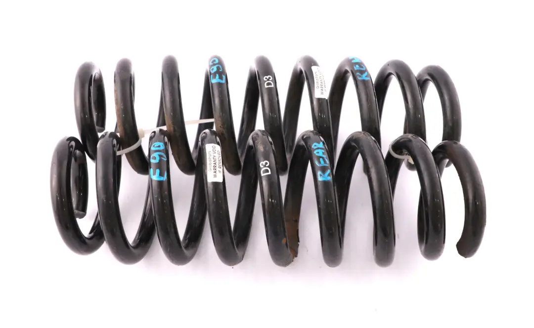 BMW 3 Series Rear Left Right N/O/S Sport Coil Spring Suspension Set - SKU E90-D3-Rear-Coil-Spring-Set - Part number E90 D3