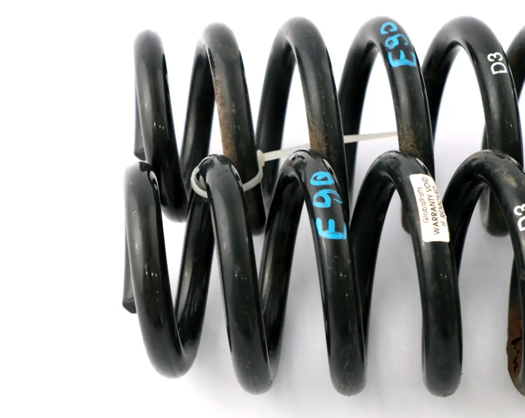BMW 3 Series Rear Left Right N/O/S Sport Coil Spring Suspension Set - SKU E90-D3-Rear-Coil-Spring-Set - Part number E90 D3