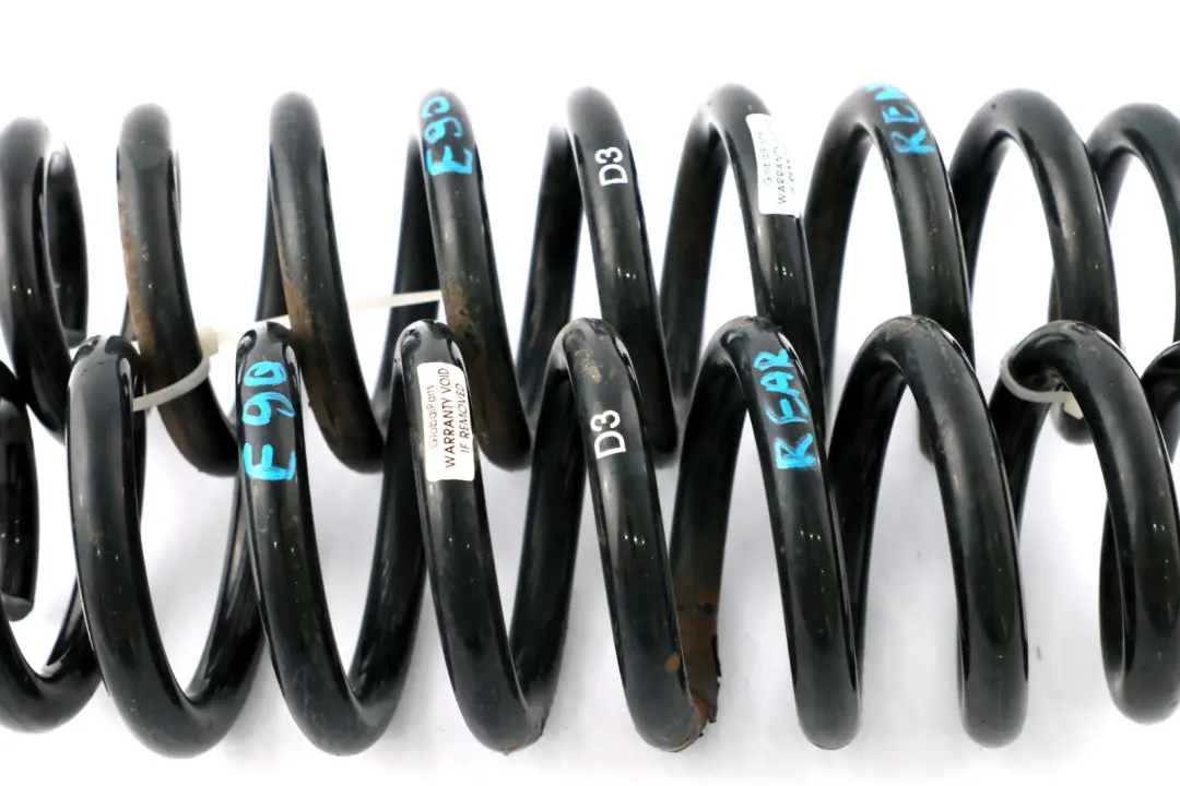 BMW Sport Sprężyna Tylna Tył Sprężyny - SKU E90-D3-Rear-Coil-Spring-Set - Numer Części E90 D3
